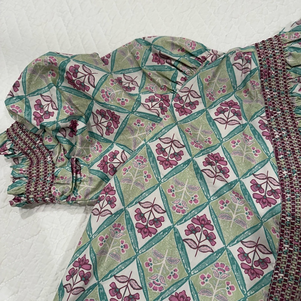 Karlie Multicolor Patterned Blouse - image 4